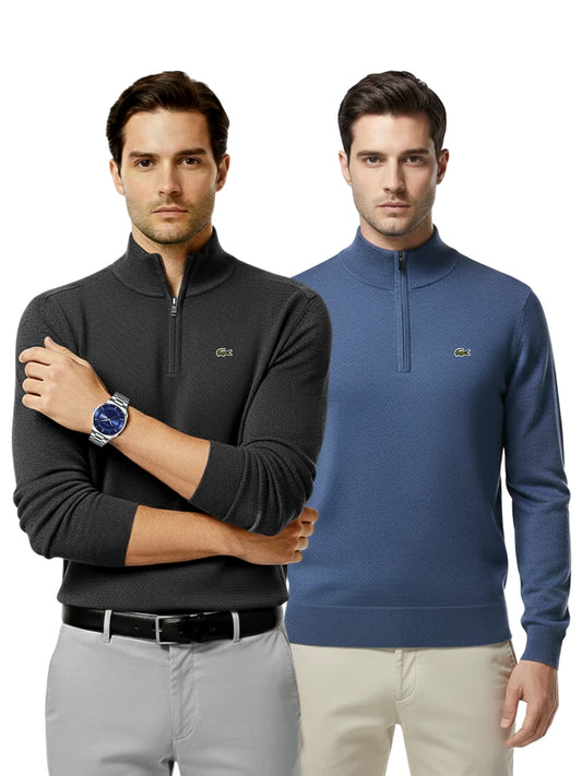 Paga 1, Llévate 2 Jerséis Lacoste + Reloj Casual de Regalo